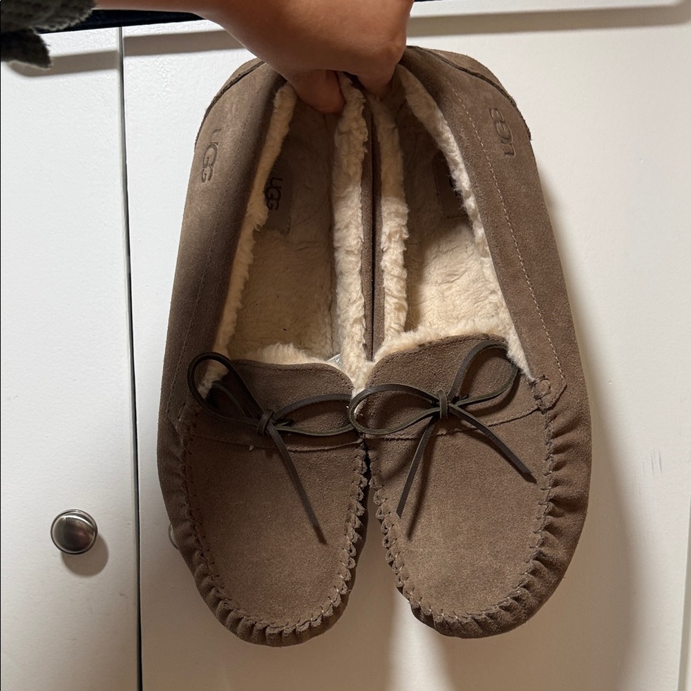 UGG Men's Tan Suede Loafers